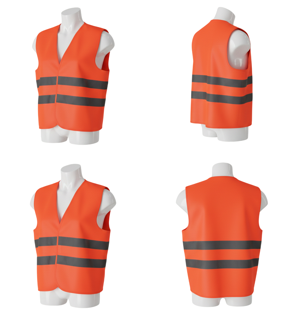 Firma Baskılı İşçi İkaz Yeleği