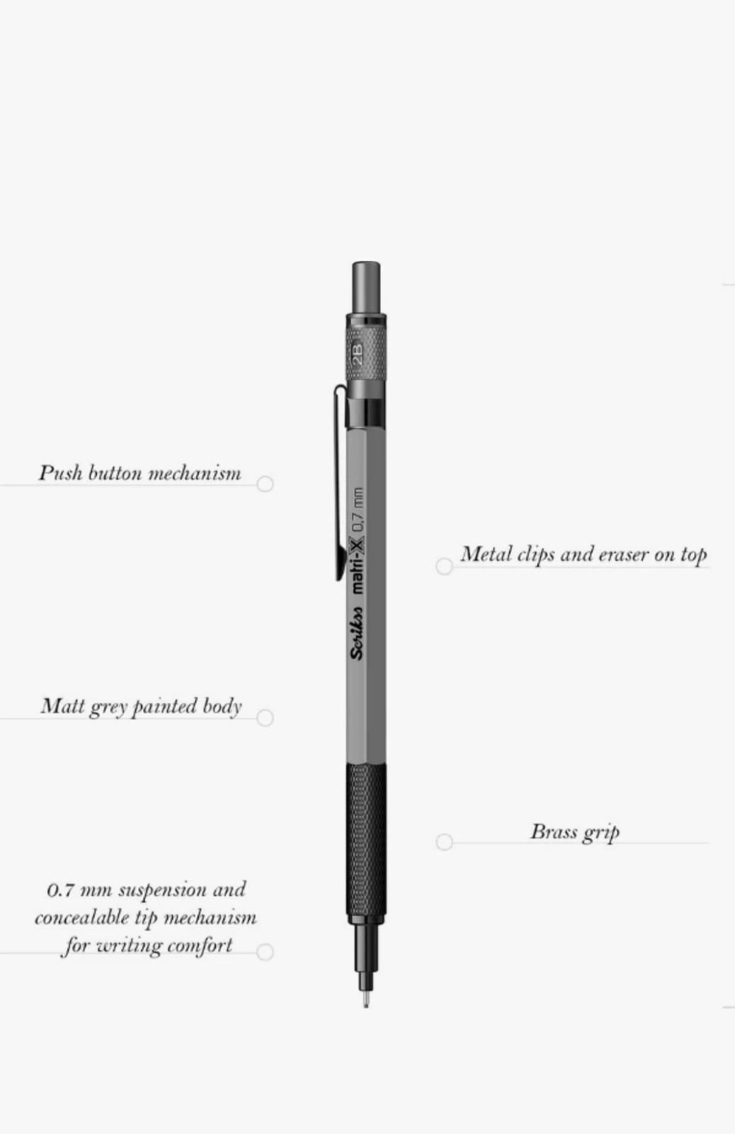 SCRİKSS METAL UÇLU KALEM